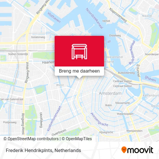 Frederik Hendrikplnts kaart