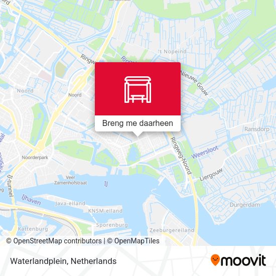 Waterlandplein kaart