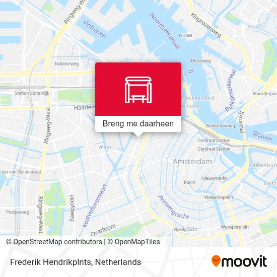 Frederik Hendrikplnts kaart