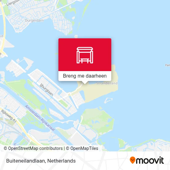 Buiteneilandlaan kaart
