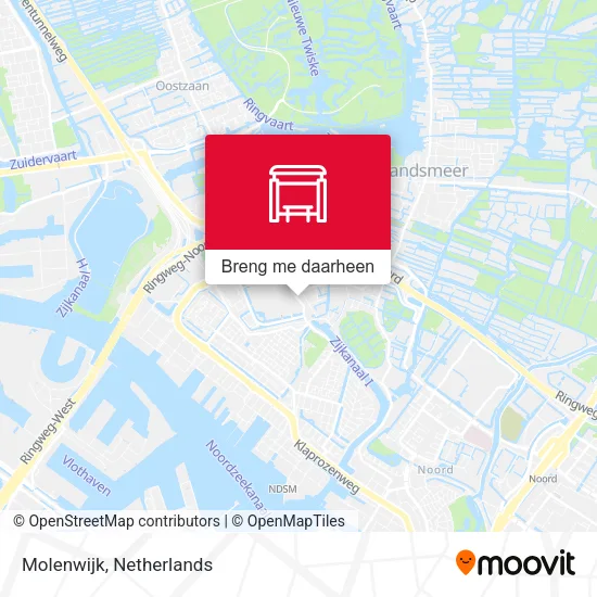 Molenwijk kaart
