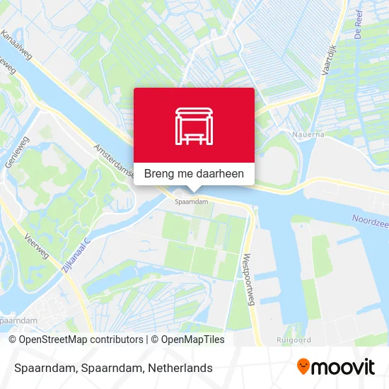 Spaarndam, Spaarndam kaart