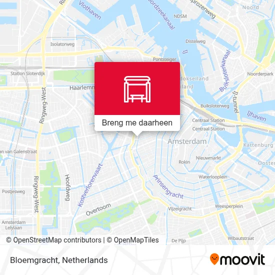 Bloemgracht kaart
