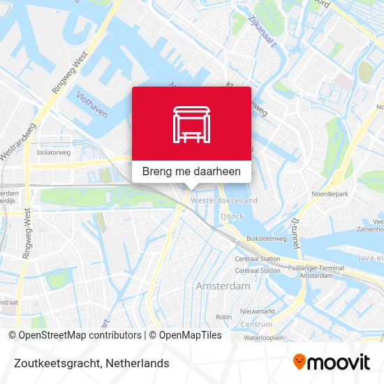 Zoutkeetsgracht kaart