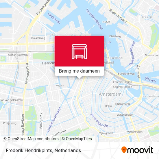 Frederik Hendrikplnts kaart