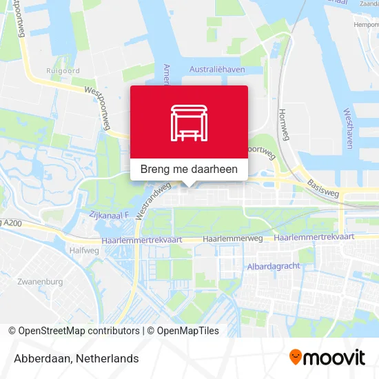 Abberdaan kaart