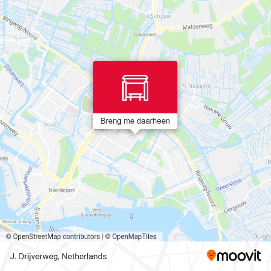 J. Drijverweg kaart