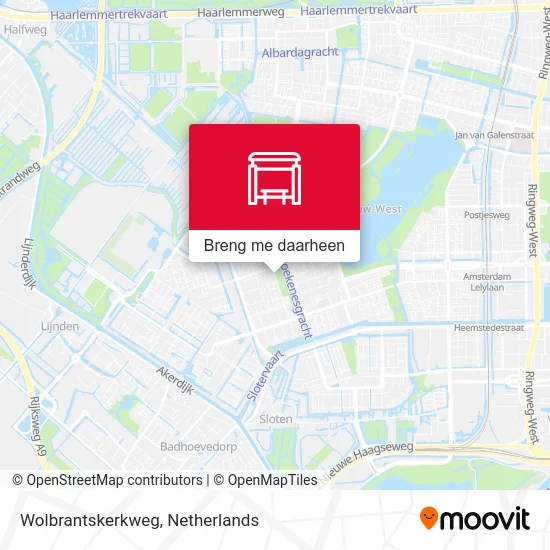 Wolbrantskerkweg kaart