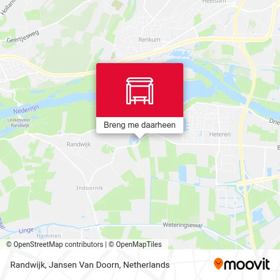 Randwijk, Jansen Van Doorn kaart