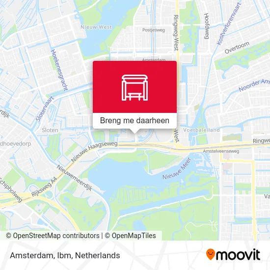 Amsterdam, Ibm kaart