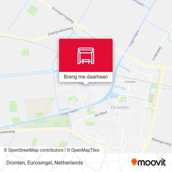 Dronten, Eurosingel kaart