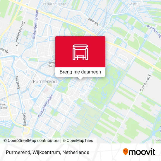 Purmerend, Wijkcentrum kaart