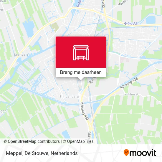 Meppel, De Stouwe kaart