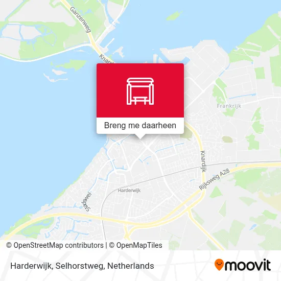 Harderwijk, Selhorstweg kaart
