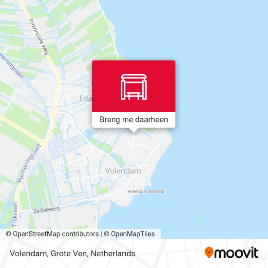 Volendam, Grote Ven kaart
