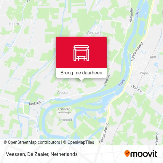 Veessen, De Zaaier kaart