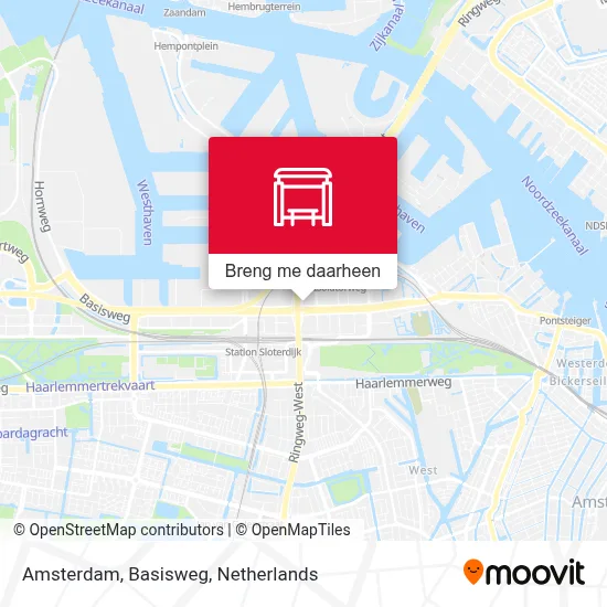 Amsterdam, Basisweg kaart