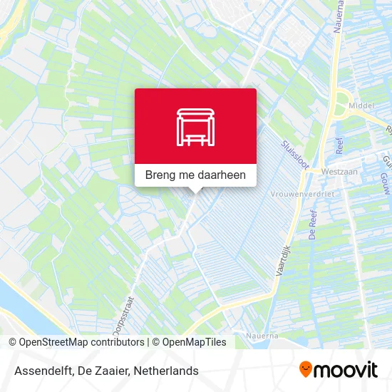 Assendelft, De Zaaier kaart