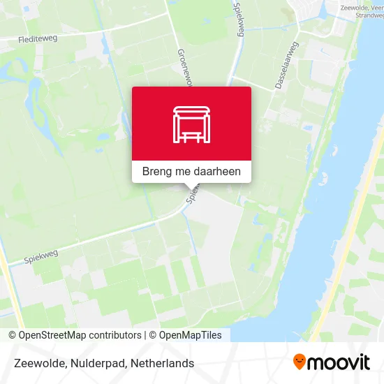 Zeewolde, Nulderpad kaart