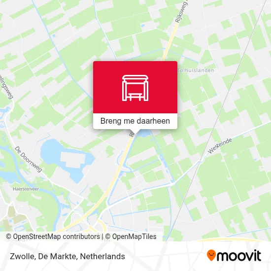 Zwolle, De Markte kaart