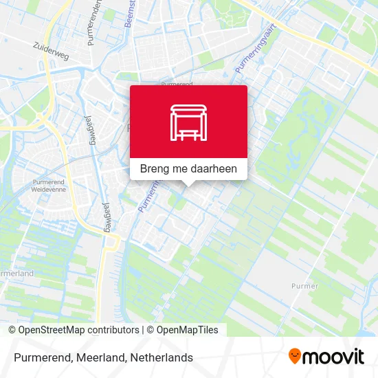 Purmerend, Meerland kaart