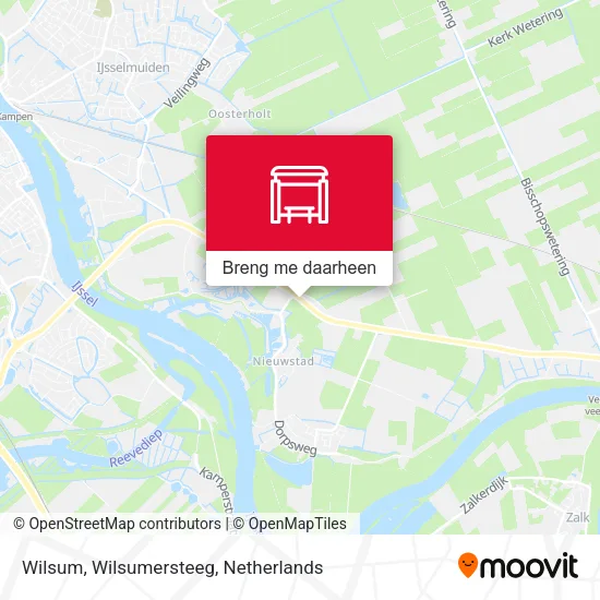 Wilsum, Wilsumersteeg kaart