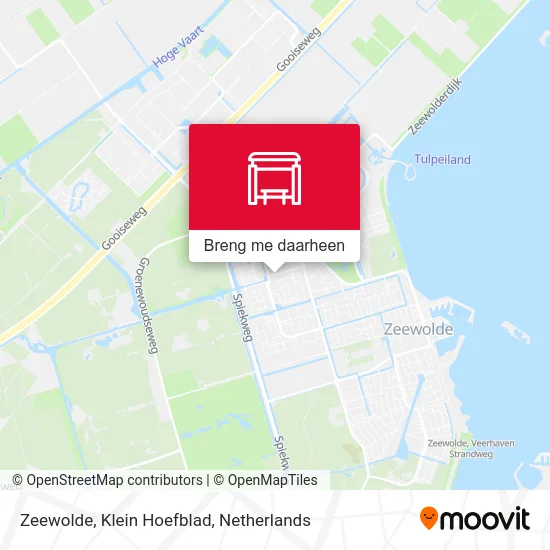 Zeewolde, Klein Hoefblad kaart