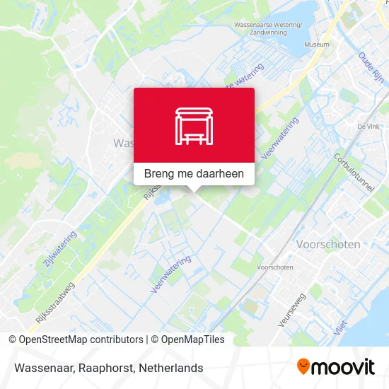 Wassenaar, Raaphorst kaart