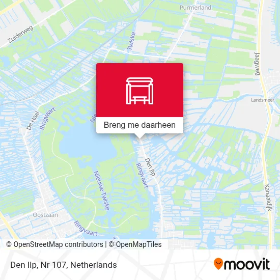 Den Ilp, Nr 107 kaart