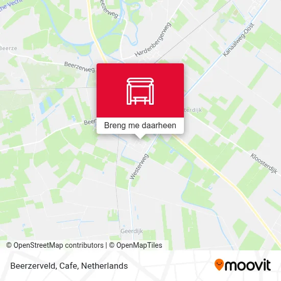 Beerzerveld, Cafe kaart