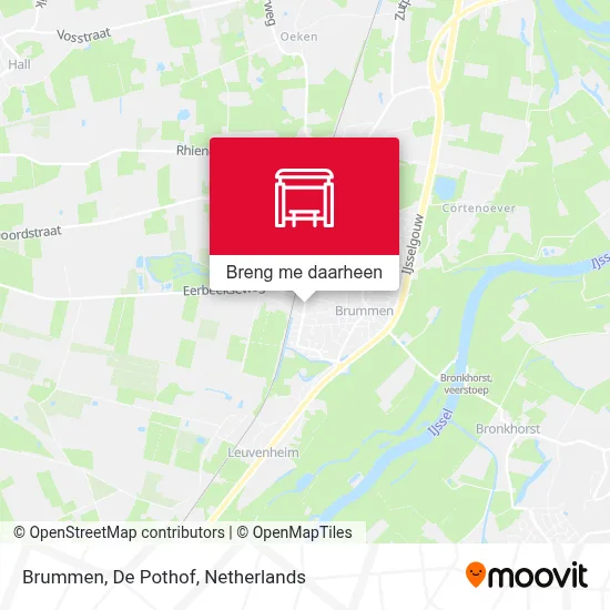 Brummen, De Pothof kaart