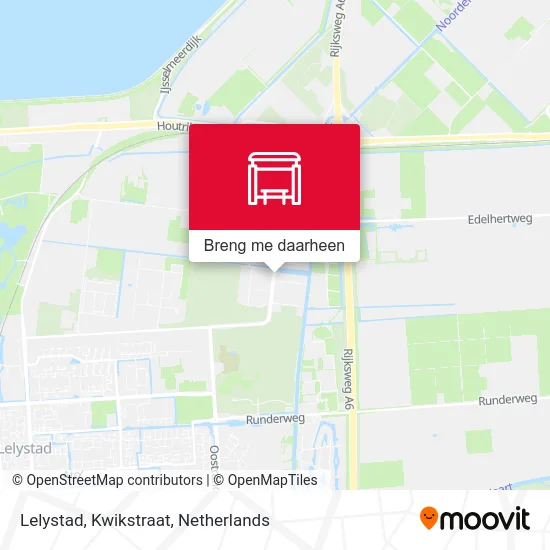 Lelystad, Kwikstraat kaart