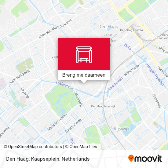 Den Haag, Kaapseplein kaart