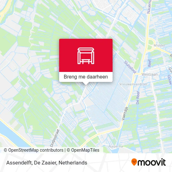 Assendelft, De Zaaier kaart