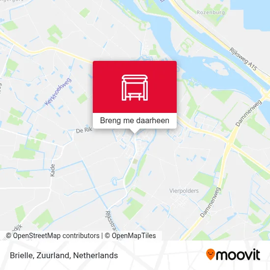 Brielle, Zuurland kaart