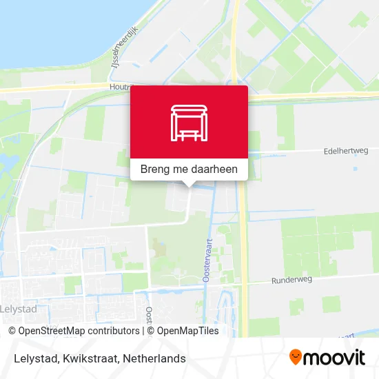 Lelystad, Kwikstraat kaart