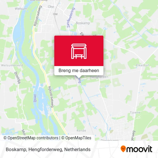 Boskamp, Hengforderweg kaart