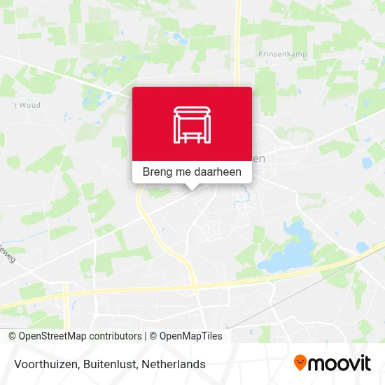 Voorthuizen, Buitenlust kaart