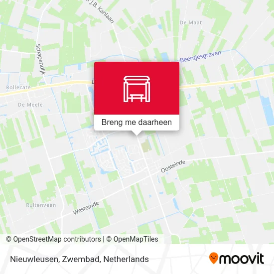 Nieuwleusen, Zwembad kaart