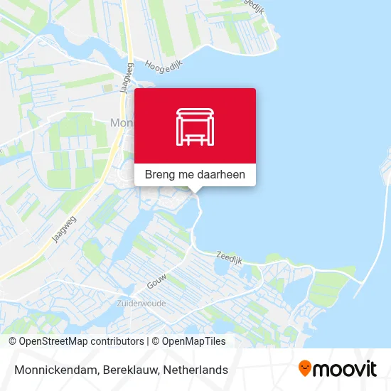 Monnickendam, Bereklauw kaart