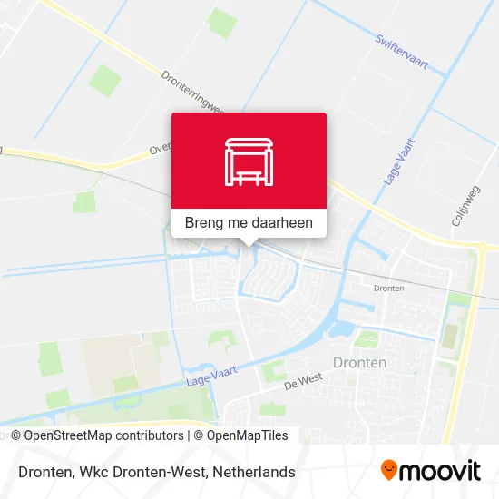 Dronten, Wkc Dronten-West kaart