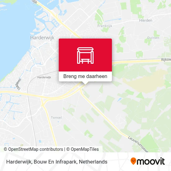 Harderwijk, Bouw En Infrapark kaart