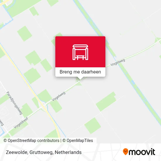 Zeewolde, Gruttoweg kaart
