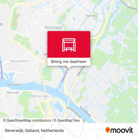 Beverwijk, Salland kaart