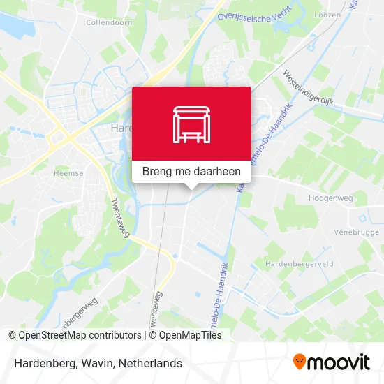 Hardenberg, Wavin kaart