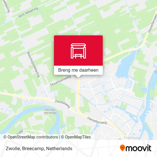 Zwolle, Breecamp kaart