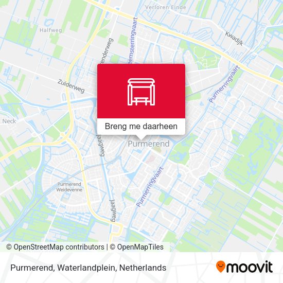 Purmerend, Waterlandplein kaart