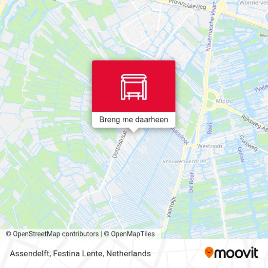 Assendelft, Festina Lente kaart