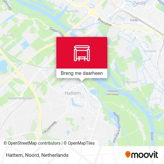 Hattem, Noord kaart