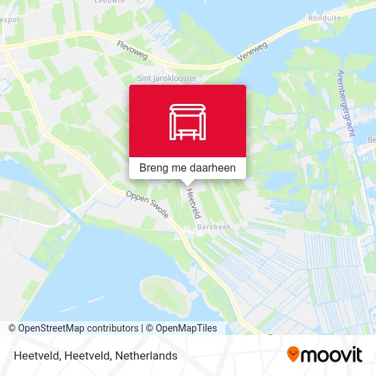 Heetveld, Heetveld kaart